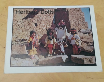 Vintage brochure Heritage Dolls made in America