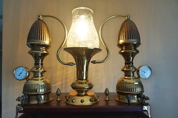 Machine Age Steampunk Collectible Lamp