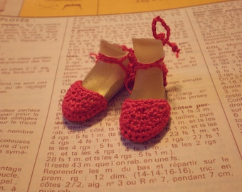 Enchanted Doll Espadrilles in Red