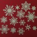 Snowflake Diecuts -- Set of 14