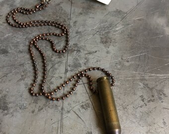 223 Remington Bullet Necklace