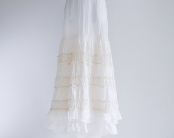 Double Layered, Ruffled Dream Petticoat- Sz S - L