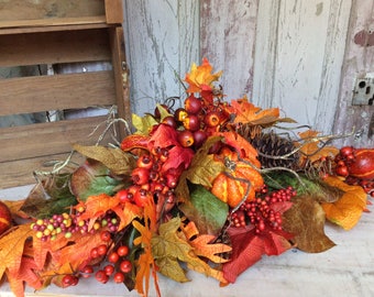 Fall Centerpiece ,Thanksgiving Centerpiece, Fall table arrangement,Table centerpice for Thanksgiving,Fall arrangment,Fall floral arrangement