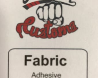 Glitter FABRIC Adhesive - Shipping may be delayed due to cold weather