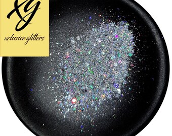Laser holographic glitters, mix glitters, festival glitters, holo glitters, bulk glitters, xg glitters, xclusive glitters, glitz, holo