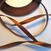 1 reel x 25 Yards Coconut Brown Satin Ribbon 6mm Craft/Sewing/Wedding/Flowers