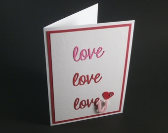 Anniversary Card, Love You card