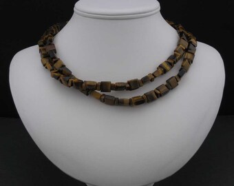 Tiger's Eye Two-Strand Necklace II