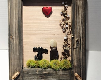 Dragonfly Woods Nature Frames "A Dog's Love"