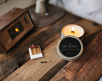 3.5oz All Natural Soy Travel Candle