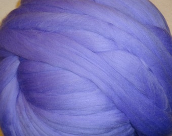 Merino Wool, Wool Roving, Merinoo Roving, Merino Wool Roving, Felting Wool, Spinning Wool - Periwinkle 8 oz