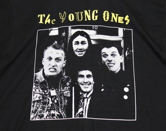 XL * NOS vtg 90s The Young Ones bbc tv show t shirt * punk * 67.120
