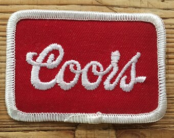 Coors Beer Work Shirt Patch - ONLY 4 Bucks!