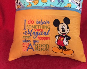 Mickey Mouse Reading Pillow