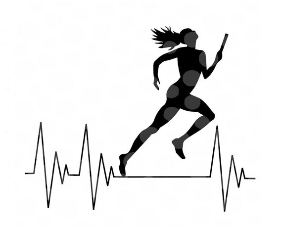 Download Track and Field svg Girls Track svg Track Cut File Running