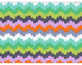Organic Stripe in Zest from Violette by Amy Butler for Rowan Westminster Fabrics, 100% Cotton Quilting Fabric Apparel, Fabric by the Yard