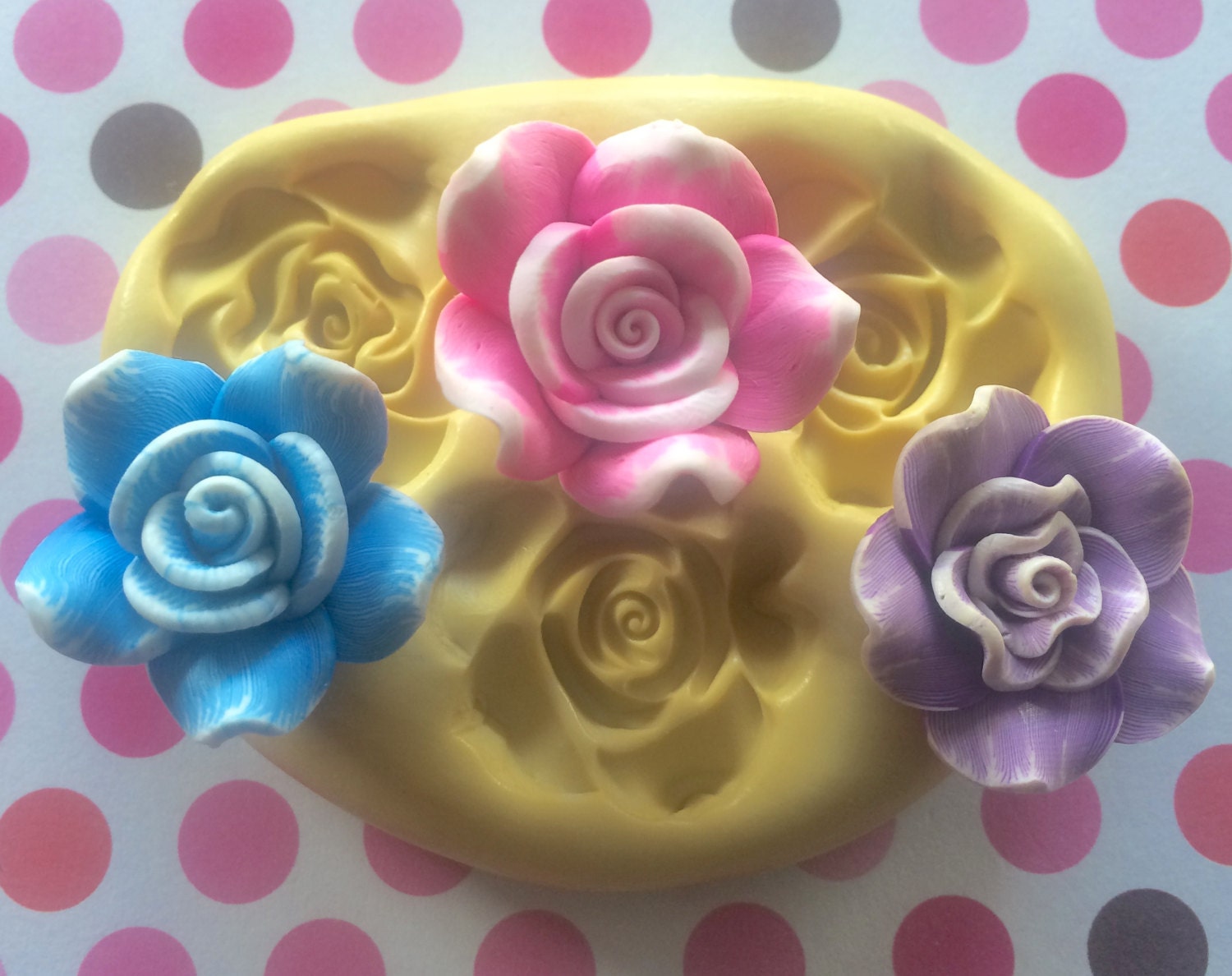 ROSES SILICONE MOLD Molds Rose Petals Mold Variety Rose