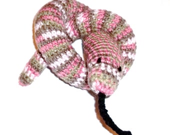 Catnip Cat Toy Camouflage Snake