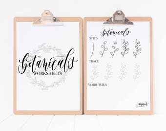 Botanicals Worksheets
