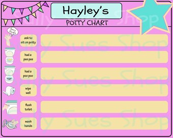 potty training chart pdf