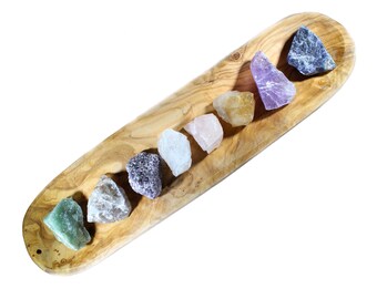 Beginner Crystal Kit-Raw Crystal Set-Healing Crystal Set-Chakra Crystal Set-Amethyst Cluster-Raw Crystals-Wholesale Crystals-Bulk Crystals