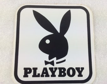 Vintage Playboy Sticker - Playboy Bunny
