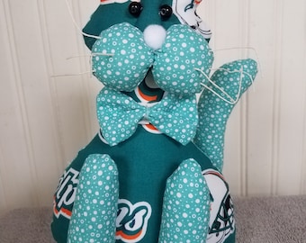 Miami Dolphins Football Cat