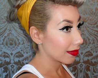 Dupioni/Shantung Retro Bandana-PinUp-Rockabilly