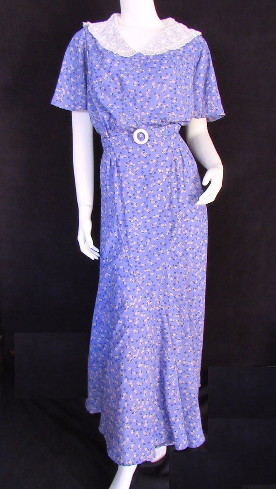 1930s shirt dress