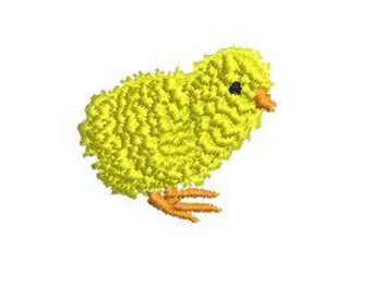 NeedleUp - Baby Chick embroidery design