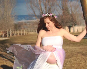 Grace Flower Crown Photo Prop