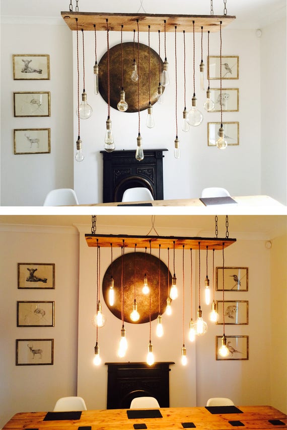 Rustic Wood Chandelier 17 Pendant Lights Light Rustic Wood Chandelier 17 Pendant Lights Light