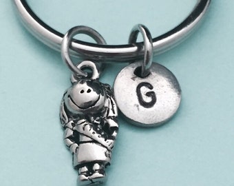 Scout keychain, Scout charm, activity keychain, personalized keychain, initial keychain, customized keychain, monogram