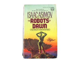 Vintage The Robots of Dawn Isaac Asimov Book