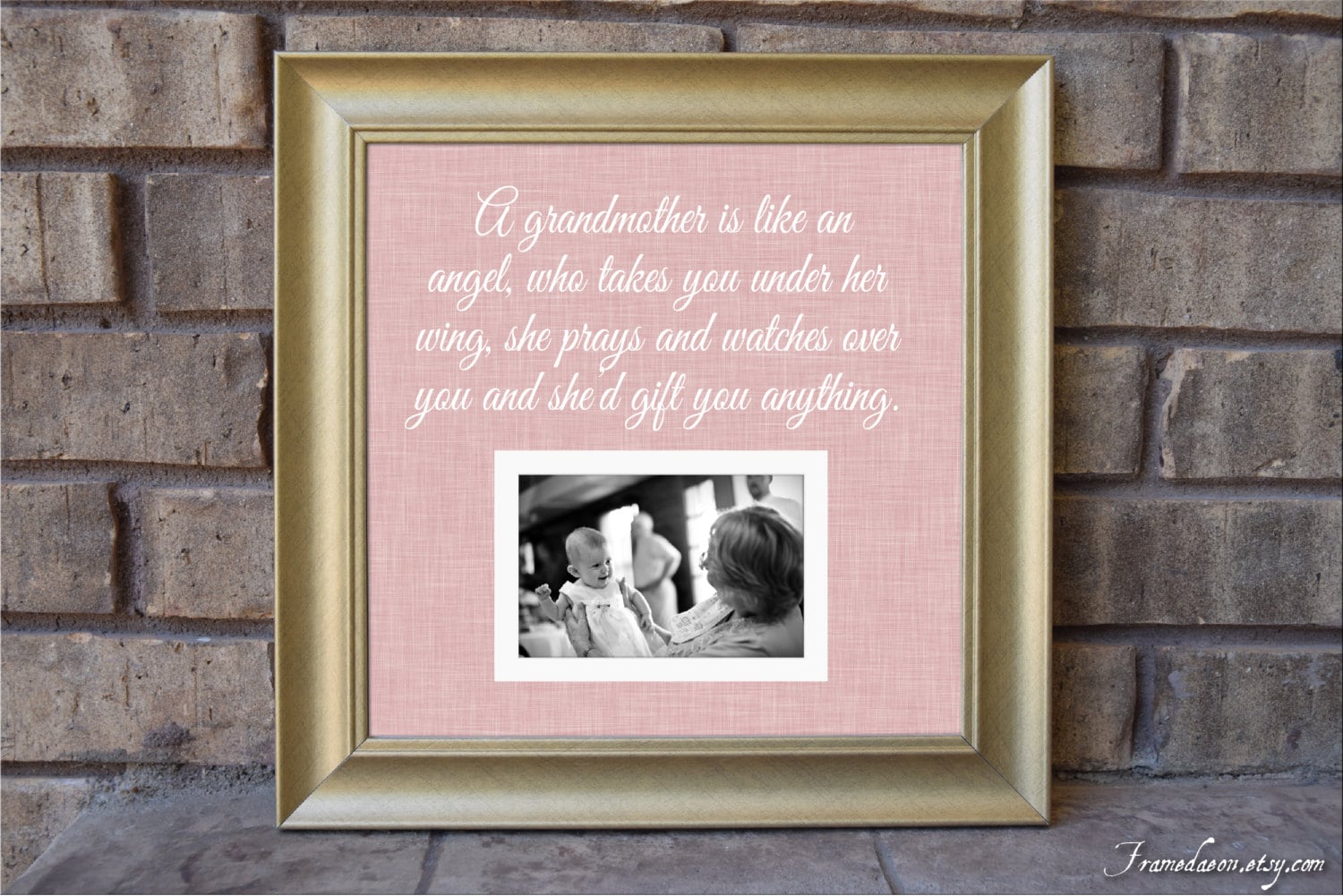 Grandma picture frame Grandmother gift Grandparent