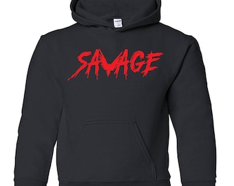 Savage Hoodie. Logan Paul Merch. Logang Merch. Savage Youth Hoodie. S-XL.