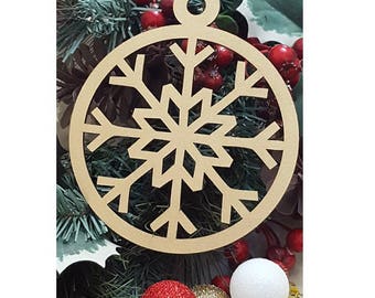 Snowflake Christmas Ornament
