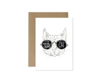You're One Cool Cat Card