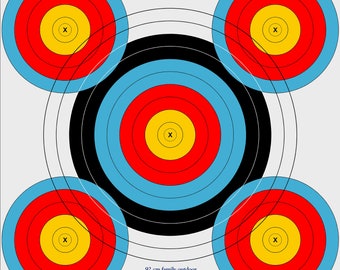 92cm outdoor archery target, vinyl archery target