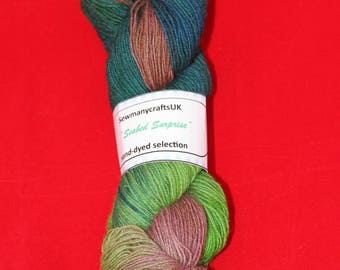 Seabed Surprise 100% wool yarn 4ply