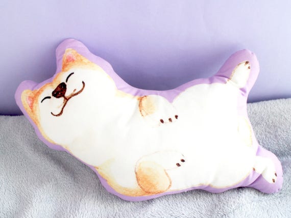 shiba inu body pillow