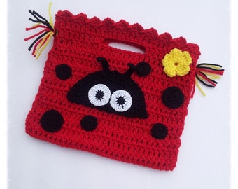 Crochet Ladybug purse