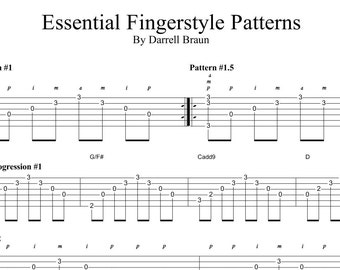 Essential Fingerstyle Patterns!