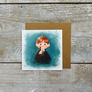 Carte Postale Ron Weasley