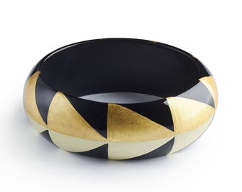 bracelet AGUAYO Gold - Black - White