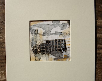 original mixed media art cards