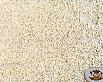 Minky SHERPA Ivory Fabric / 60" Wide / Sold By the yard