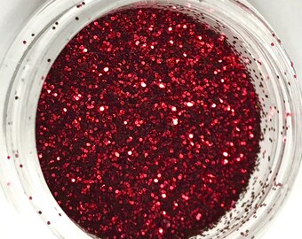 Red Edible Glitter, 6 Grams