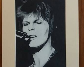 David Bowie 16x12 Hand Signed Limited print
