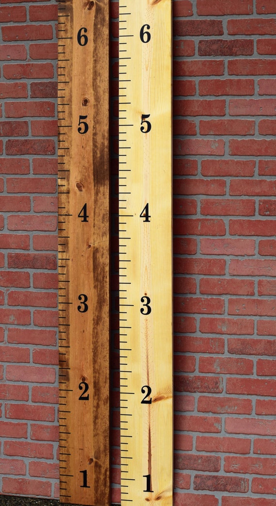 diy ruler growth chart vinyl decal complete kit instructions vinyl growth chart ruler decal kit